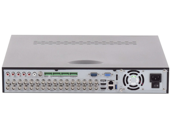 DVR Hikvision de 32 Canales TurboHD, 16 Canales IP, 4 MP, 4 Bahías de Disco Duro de hasta 12TB, POS, 4 Canales de Audio, 16 Entradas y 4 salidas de Alarma.