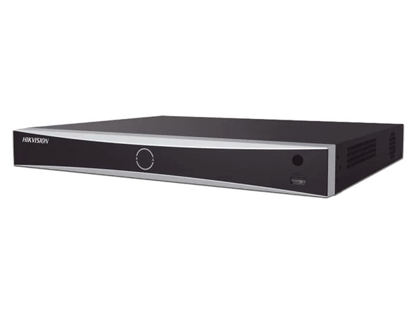 NVR Hikvision IDS-7616NXI-M2/16P/X de 16 Canales IP, 16 puertos PoE, 2 Bahías de Discos Duros (No Incluidos), Soporta POS, Color Negro.