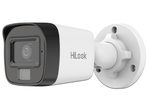 Cámara Bala IP Hikvision, 2 Megapíxel 1080p, Lente 2.8 mm, Dual Light IR 20m, Micrófono Integrado, AcuSense Lite, Exterior IP67, PoE, DWDR, H.265+, ONVIF.