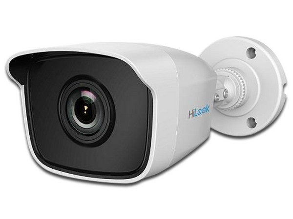 Cámara de vigilancia tipo bala Hikvision HiLook con resolución de 1920 x 1080, IR hasta 20m.