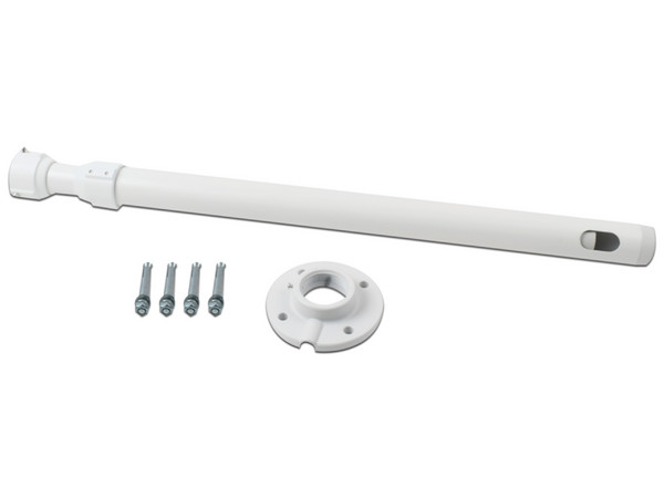 Soporte de montaje en techo Hikvision para cámaras IP PTZ, largo 60 - 120 cm.
