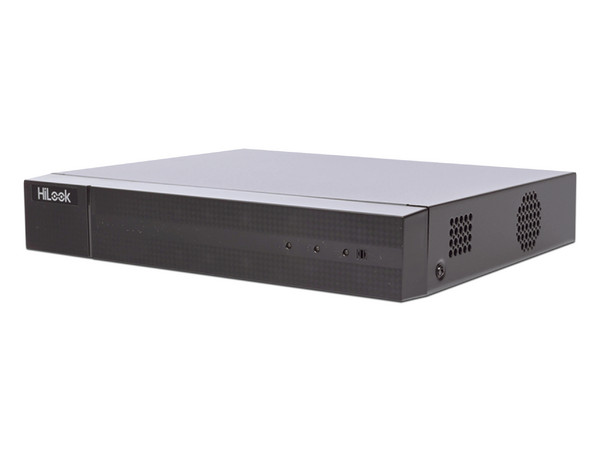 DVR HiLook 204Q-K1(C)(S) de 4MP Lite, 4 Canales TurboHD + 4 Canales IP, Puerto SATA hasta 10TB (No incluye disco duro).