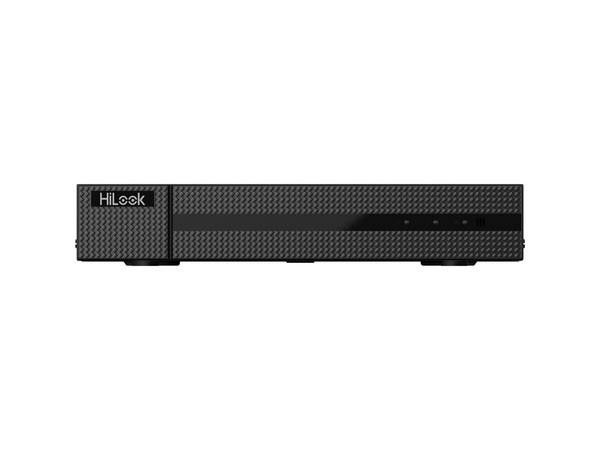 DVR HiLook DVR-204U-M1/T de 4 Canales TurboHD, 4 Canales IP, 8MP, AcuSense Lite, 1 Bahía de Disco Duro. Color Negro.