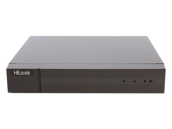 DVR HiLook 208Q-K1(C)(S) de 4MP, 8 Canales TurboHD + 4 Canales IP, Puerto SATA hasta 10TB (No incluye disco duro).