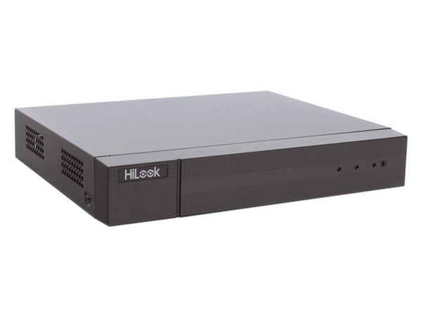 DVR HiLook 208Q-K1(C)(S) de 4MP, 8 Canales TurboHD + 4 Canales IP, Puerto SATA hasta 10TB (No incluye disco duro).