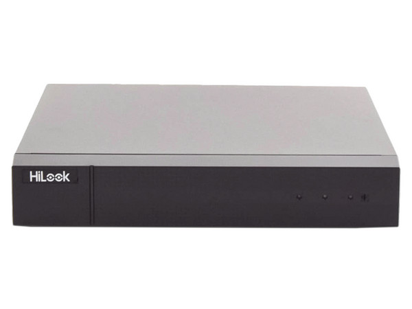 DVR HiLook DVR-208U-M1(C) de 8 Canales TurboHD, 4 Canales IP, Almacenamiento de hasta 10 TB (No Incluido), Color Negro.