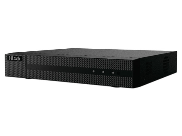 DVR HiLook DVR-208U-M1(C) de 8 Canales TurboHD, 4 Canales IP, Almacenamiento de hasta 10 TB (No Incluido), Color Negro.