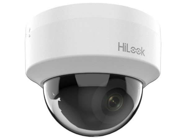 Cámara HiLook Domo IP: 2 Megapixel, Lente 2.8mm, 20mts IR, Interior.