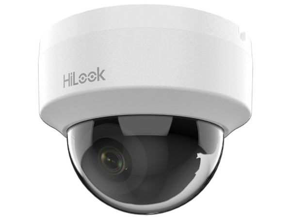 Cámara HiLook Domo IP: 2 Megapixel, Lente 2.8mm, 20mts IR, Interior.