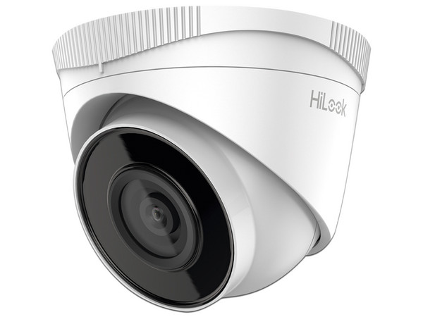 Cámara de vigilancia IP Tipo torre HiLook IPC-T221H-C, 1080P, IR hasta 30m, IP67, PoE.