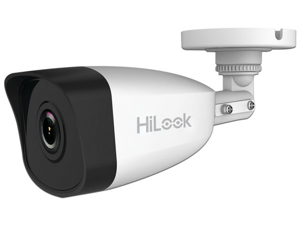 Kit de Vigilancia Hilook 4 Cámaras IP IPC-B121H, 2MP, IP67, H.265, NVR 4MP, 4 canales IP, PoE.