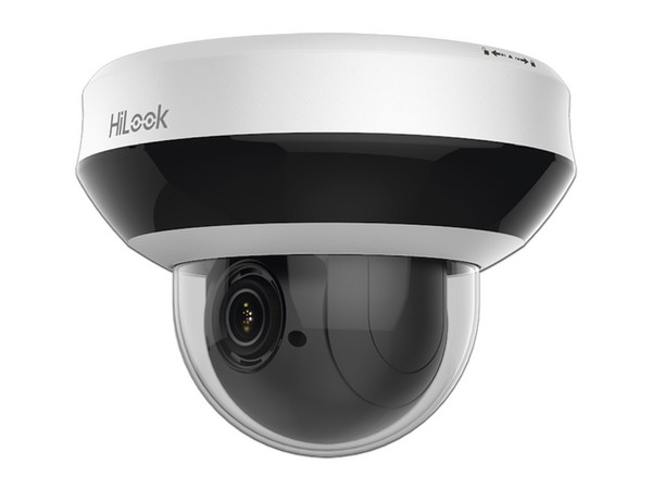 Cámara de vigilancia IP HiLook Mini Domo PTZ, 1920 x 1080, IR 20m, IK10, IP66, PoE.