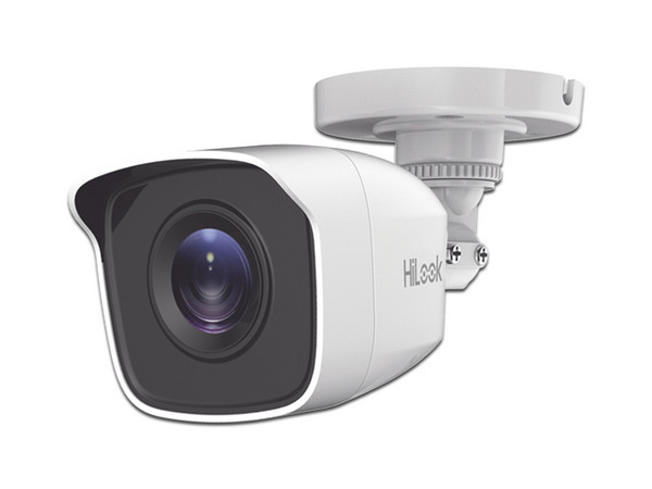 Cámara de Vigilancia Tipo Bala Hilook THC-B150-M de 5MP, Lente 2.8mm (2560 x 1944p), IR de hasta 20m, IP66. Color Blanco