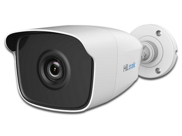 CámaraBullet Hilook THC-B220-M con luz IR de hasta 40m, lente 2.8mm, IP66.