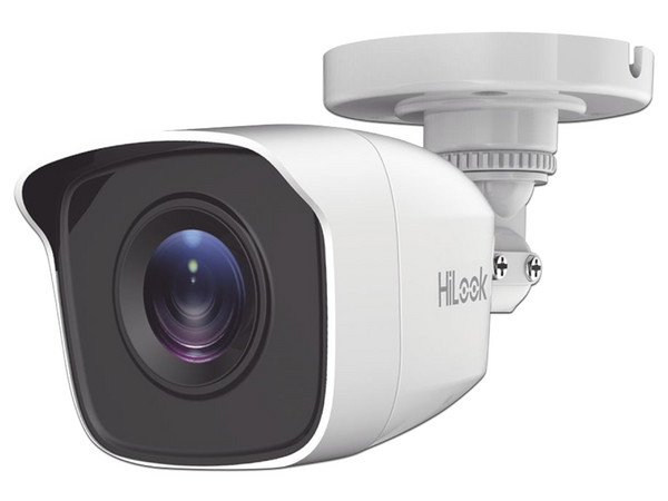 Cámara de vigilancia tipo bala Hilook THC-B120-PC, IR hasta 20m, 1080p de 2MP.