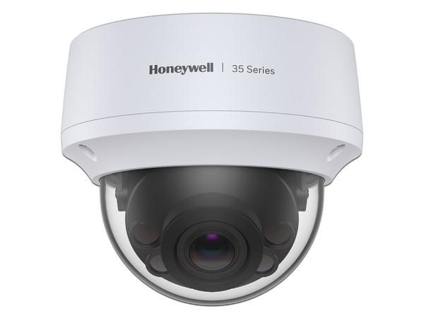 Cámara de Vigilancia IP Tipo Domo Honeywell HC35W48R2 de 8MP,  (3840 x 2160), IR de hasta 50m, PoE.