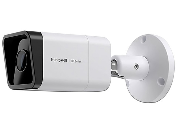 Cámara de vigilancia IP tipo Bala Honeywell HC35WB3R3, 2304 x 1296 (3MP), IR hasta 40m, IP67, IK10, PoE.