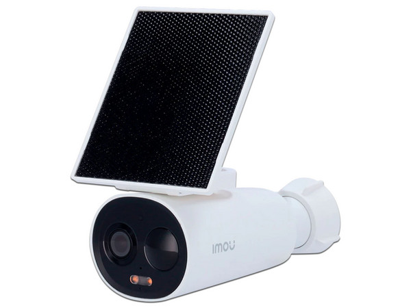 Kit de Cámara Wi-Fi Cell 3C de 3MP Con batería y panel solar incluido, lente de 2.8mm con apertura de 98, audio bidireccional, memoria interna de 4GB, PIR integrado. Modelo IMOU IPC-K9DCN-3T0WE/FSP12-TYPEC.