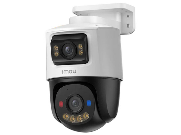 Cámara PT IMOU IPC-PS70FN-6M0 de Doble Lente, 3MP (2304 x 1296), Lente de 3.6mm, IR hasta 30m, IP67. Color Blanco.