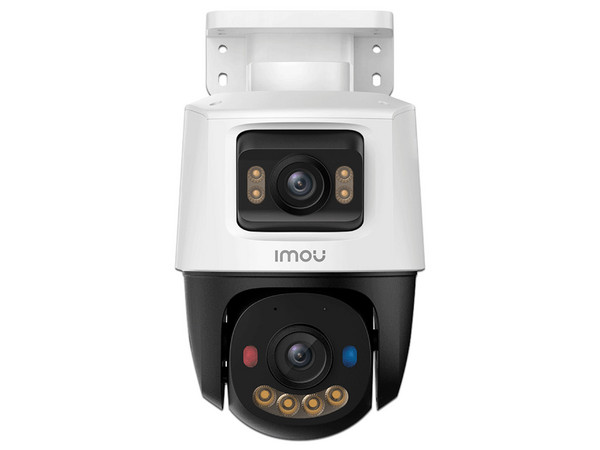 Cámara PT IMOU IPC-PS70FN-6M0 de Doble Lente, 3MP (2304 x 1296), Lente de 3.6mm, IR hasta 30m, IP67. Color Blanco.