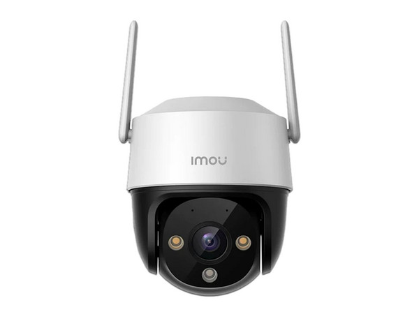 Cámara de vigilancia PTZ Imou IPC-S41FEN, lente de 3.6mm, micrófono y bocina integrados, Ir 30Mts, IP66, Color Blanco.
