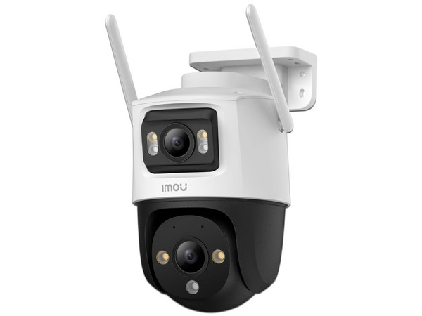 Cámara IP Imou IPC-S7XFN-8U0WED de 8MP (5MP + 3MP), IR hasta 30m, IP66, Wi-Fi, Soporta MicroSD hasta 512GB (No incluye memoria).