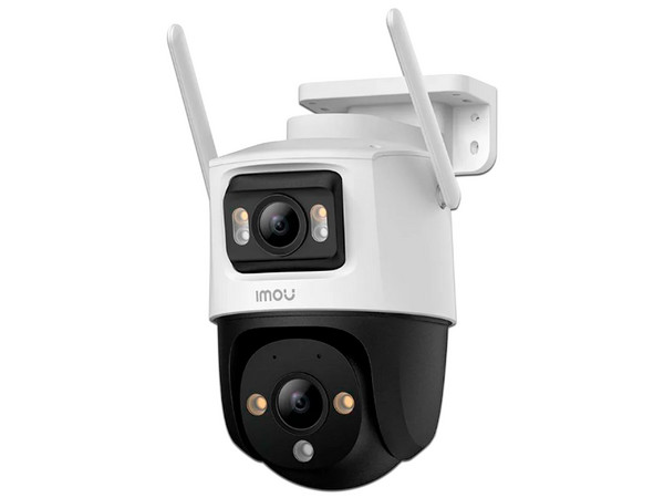 Cámara IP Imou IPC-S7XN-10M0WED de 5MP + 5MP (2880 x 1620), IR hasta 30m, IP66, Color Blanco.