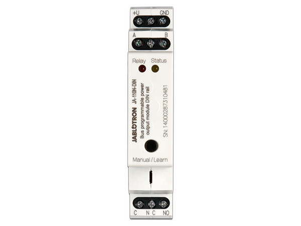 Módulo de Fuerza de Salidas PG-DIN Jablotron JA-110N-DIN.