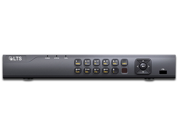 DVR LTS de 4 canales, AHD, CVBS, 1 Canal IP Adicional, no incluye disco duro.