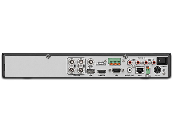 DVR LTS de 4 canales, AHD, CVBS, 1 Canal IP Adicional, no incluye disco duro.