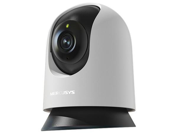 Cámara IP Tipo Domo Mercusys MC200 de 2MP (1920 x 1080), Lente de 4mm, IR hasta 12m, Ranura Para MicroSD, Color Blanco.