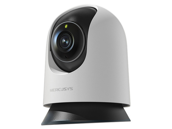 Cámara IP Tipo Domo Mercusys MC210 de 3MP (2304 x 1296), Lente de 4mm, Ranura Para MicroSD, IR hasta 12m, Color Blanco.
