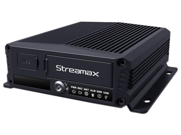 DVR Móvil AHD Meriva Streamax M1N2.0, 4G/GPS, Híbrido 4AHD 2IPC, SSD 2TB, Color Negro.