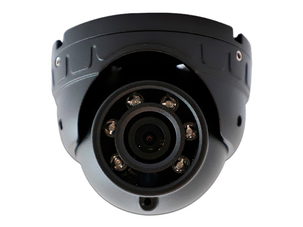 Cámara de Vigilancia IP Móvil Tipo Domo de 2MP, Micrófono Integrado, Anti Vibraciones, IP66, Color Negro.