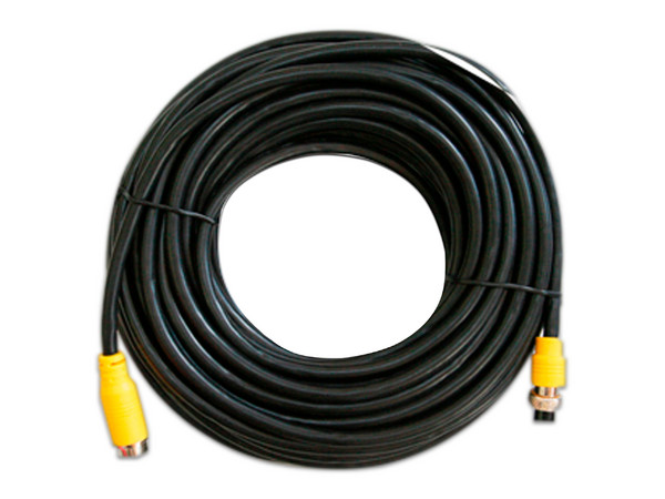 Cable DIN MERIVA MCBL150 de 4 pines para DVR móviles, 15m. Color Negro.