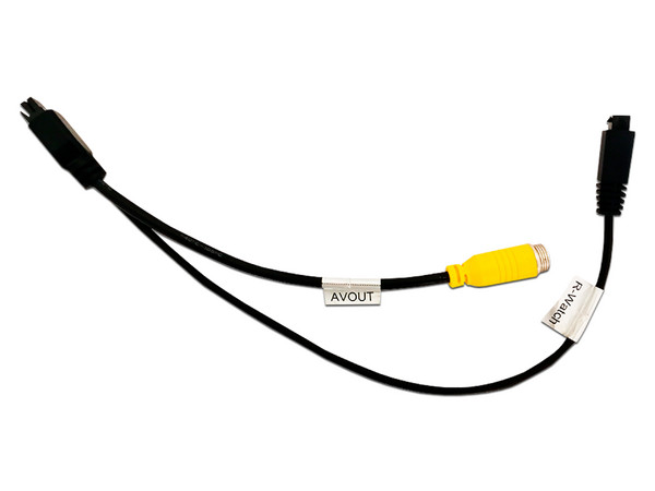 Cable de Salida de Video Meriva MM1N-4PIN con una salida de video de  4 pines y 1 conector para R-WATCH.