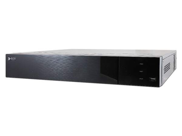 NVR Meriva Technology MNVR-1716-16P,  16 Canales IP de hasta 8MP, HDMI, VGA, Soporta hasta 10TB (Discos no Incluidos), Color Negro.