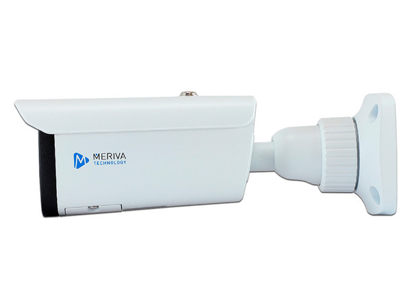 Cámara de vigilancia tipo bullet MERIVA MSC-2214, 2MP 1080p, Lente 2.8-12mm, IR hasta 50m, IP67.