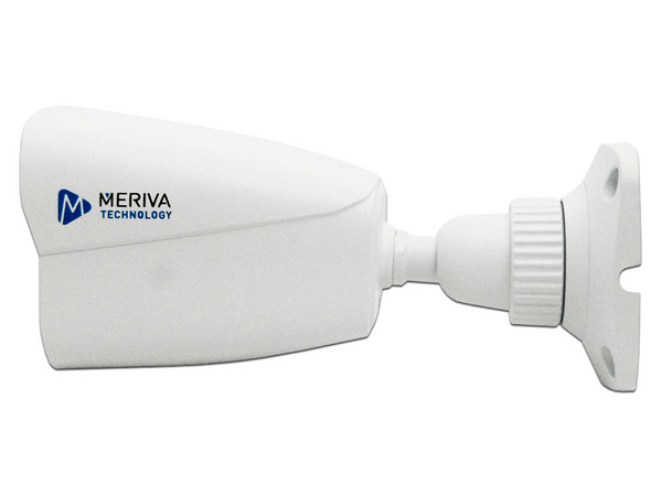 Cámara de Vigilancia Tipo Bullet Meriva MSC-8201, de 8MP, Lente 3.6 mm, Distancia IR hasta 30m, IP66.