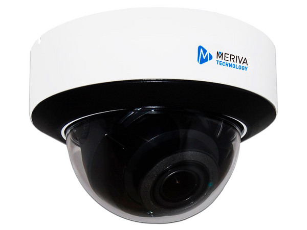 Cámara Tipo Domo Meriva MSC-8314Z de 8MP (3840 X 2160), Lente de 2.8mm, IR hasta 30m, IP67, Color Blanco.