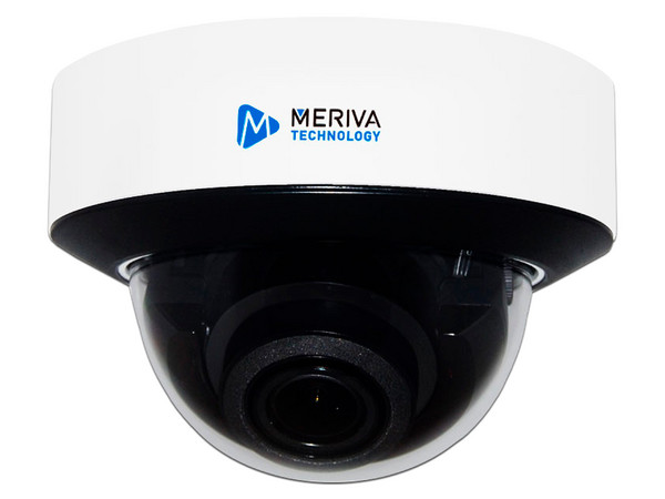 Cámara Tipo Domo Meriva MSC-8314Z de 8MP (3840 X 2160), Lente de 2.8mm, IR hasta 30m, IP67, Color Blanco.