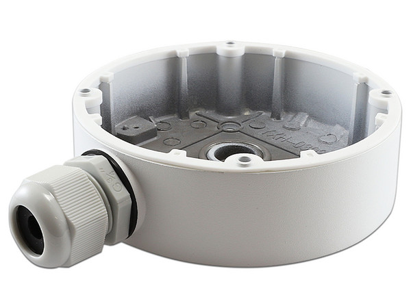 Caja de Conexiones Meriva Technology MVA-JB0207 Box para Cámaras Montaje en Pared o en Techo con Diámetro de 13.9cm. Color Blanco.