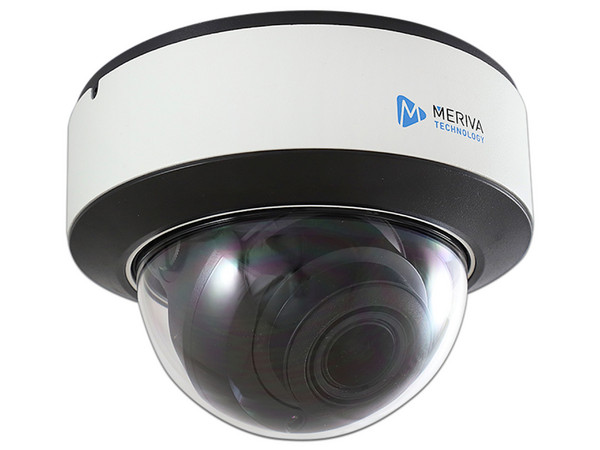 Cámara IP Domo Meriva Technology, MVD-EB200ZA, 2 MP, H.265+, Lente Motorizado 2.8 - 12mm, 30 - 50M IR, IP67, IK10, Metálica, 12 VCD, PoE, Micro SD hasta 256 GB, Audio, Alarma, Micrófono, Salida BNC, MIA 2.0, Onvif, Detección Facial.
