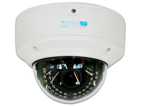 Cámara Meriva IP tipo Domo MVD300TV, Resolución de 3 MP, IR 30 mts.