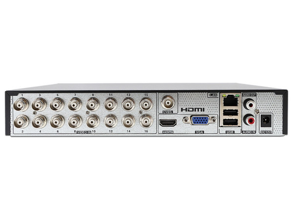 DVR Penta Híbrido Meriva MXVR-2116A de 16 Canales, 2 IP, P2P, Almacenamiento Hasta 8TB (No Incluido)