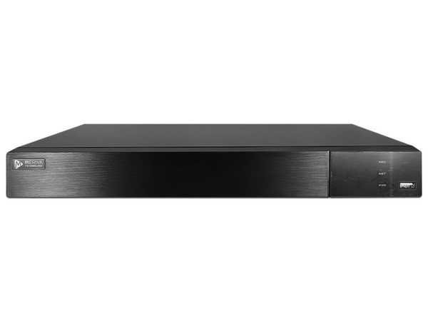 DVR Pentahibrido Meriva Technology MXVR-6216A De 16 Canales BNC Y 8 Canales IP, 5MP,  Audio Rca 8 Entradas, Soporta 2 HDD SATA de hasta 10 TB c/u