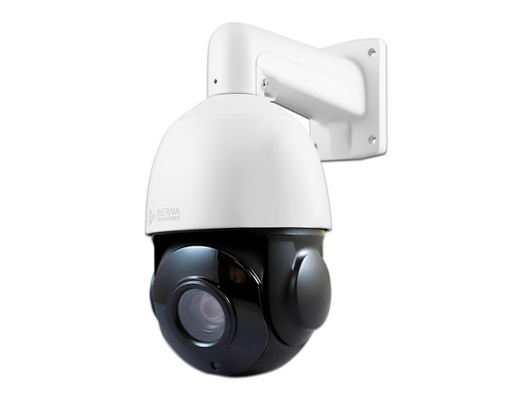 Cámara PTZ Tipo Domo Meriva Technology MBASHD1851 de   5MP, Lente de 5.35 - 96.3mm, IR hasta 80m, IP66, Color Blanco.
