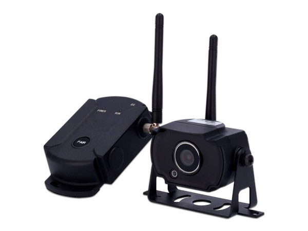 Kit de Cámara Inalámbrica Meriva Technology Streamax, Incluye Cámara Inalámbrica MCA42 de 2MP (1920 x 1080), Lente de 2.8mm, IR hasta 15m y Receptor Inalámbrico, hasta 120m, Color Negro.