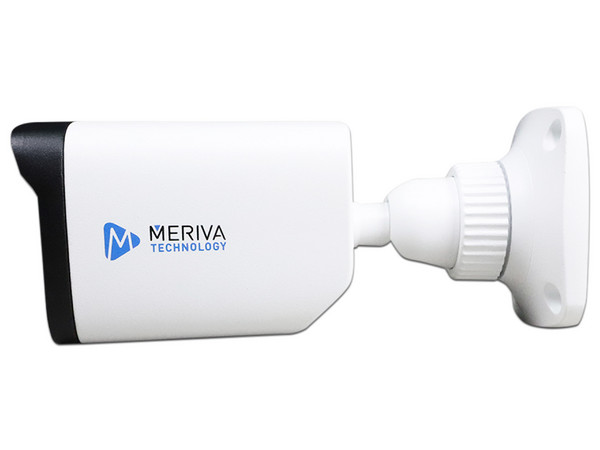 Cámara Tipo Bala Meriva Technology MDL-2202A de 2MP (1920 x 1080), Lente de 2.8mm, IR hasta 30m, Color Blanco.