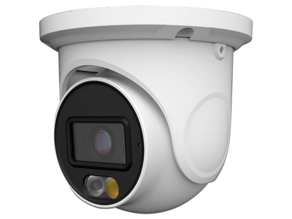 Cámara Tipo Domo Meriva Technology MDL-3202A de 2MP (1920 x 1080), Lente de 2.8mm, IR hasta 30m, IP67, Color Blanco.